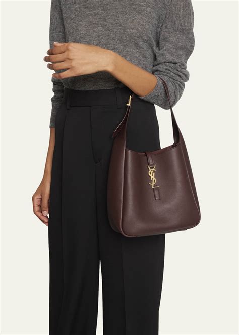 le 5 a 7 ysl leather hobo shoulder bag|LE 5 à 7 .